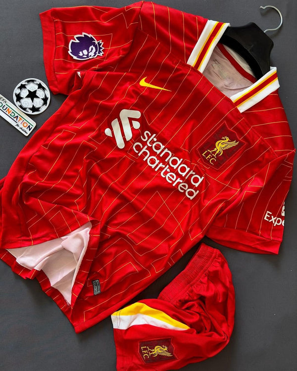 Liverpool 2024 Home Set (With Shorts)