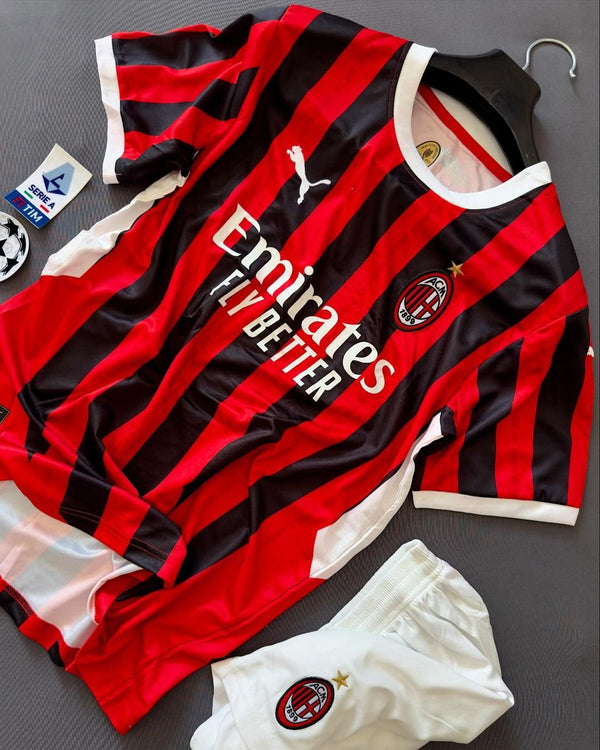 AC Milan 2024 Home Set (With Shorts)