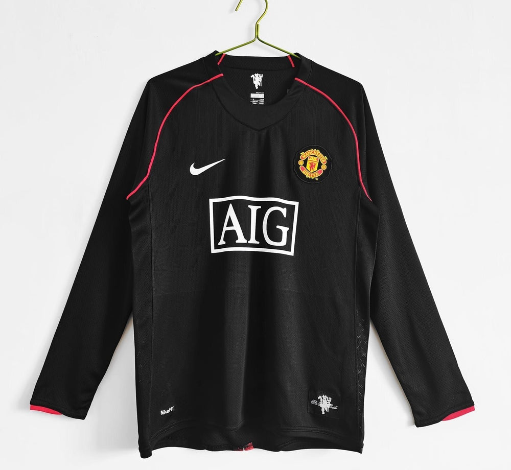 RETRO FULL SLEEVES MANCHESTER UNITED AWAY 2007/08