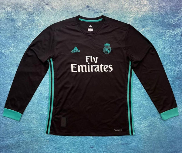 RETRO FULL SLEEVES REAL MADRID AWAY 2017/18