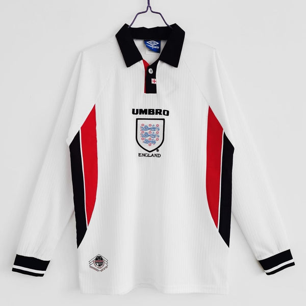 RETRO FULL SLEEVES ENGLAND HOME 1998/99