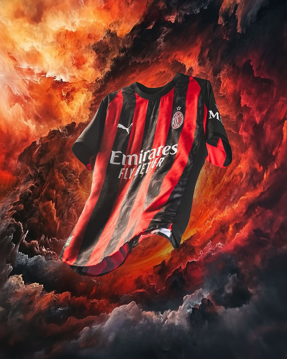 AC Milan 2025/26 Home Jersey (Fan Version)