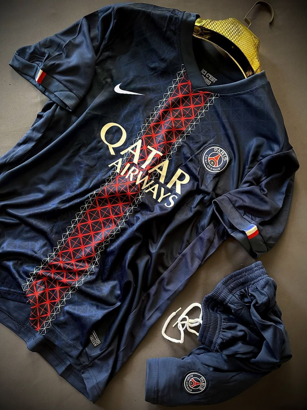 Paris Saint-Germain (PSG) 2025/26 Home Set (With Shorts)