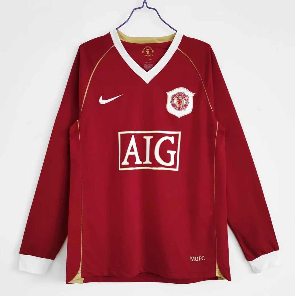 RETRO FULL SLEEVES MANCHESTER UNITED HOME 2006/07