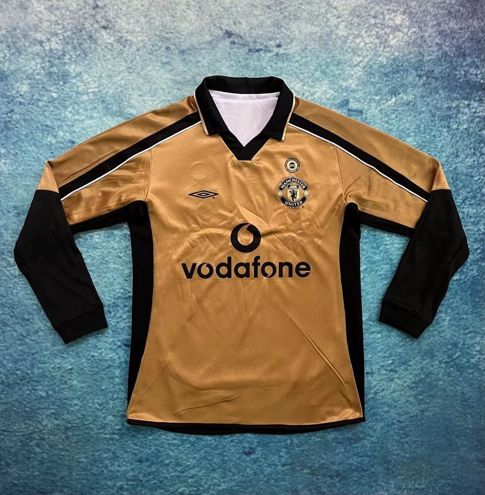 RETRO FULL SLEEVES MANCHESTER UNITED HOME 2001/02 (100 Year Anniversary)
