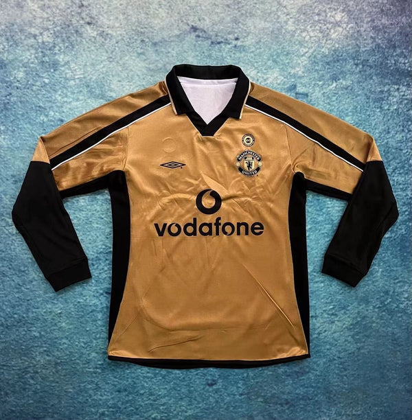 RETRO FULL SLEEVES MANCHESTER UNITED HOME 2001/02 (100 Year Anniversary)