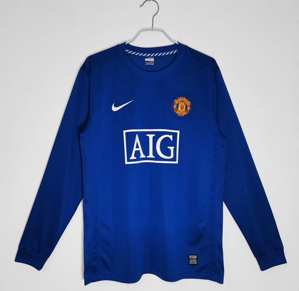 RETRO FULL SLEEVES MANCHESTER UNITED THIRD 2007/08