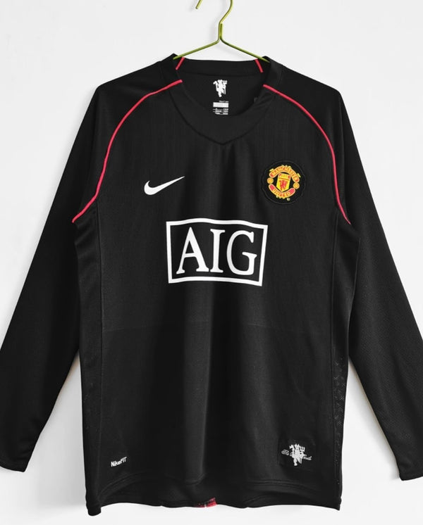 Retro Manchester United 2007-08 Away Jersey (Full Sleeves)