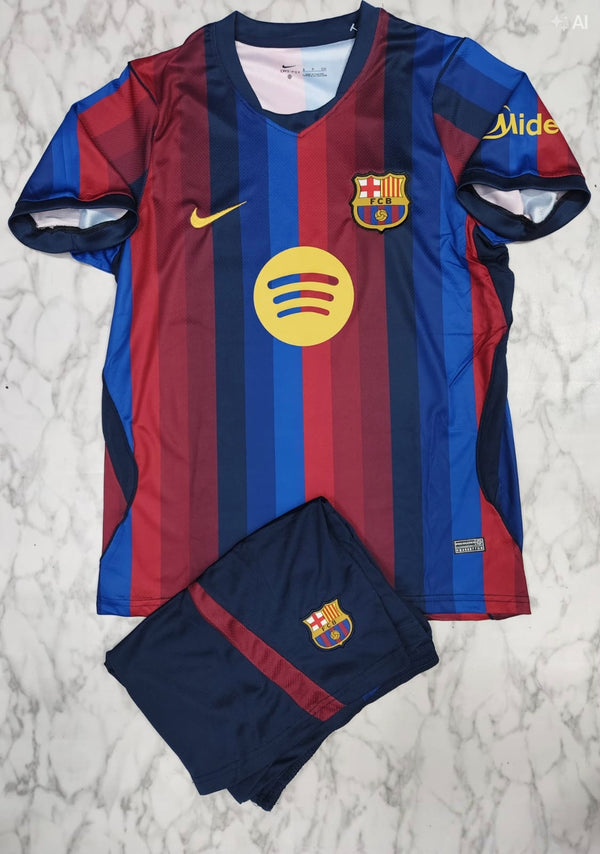 FC Barcelona Home Set 2026/27 (With Shorts) - Fan Version