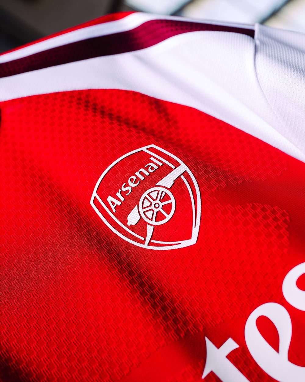 Gunners 2026/27 Home Jersey (Player Version)