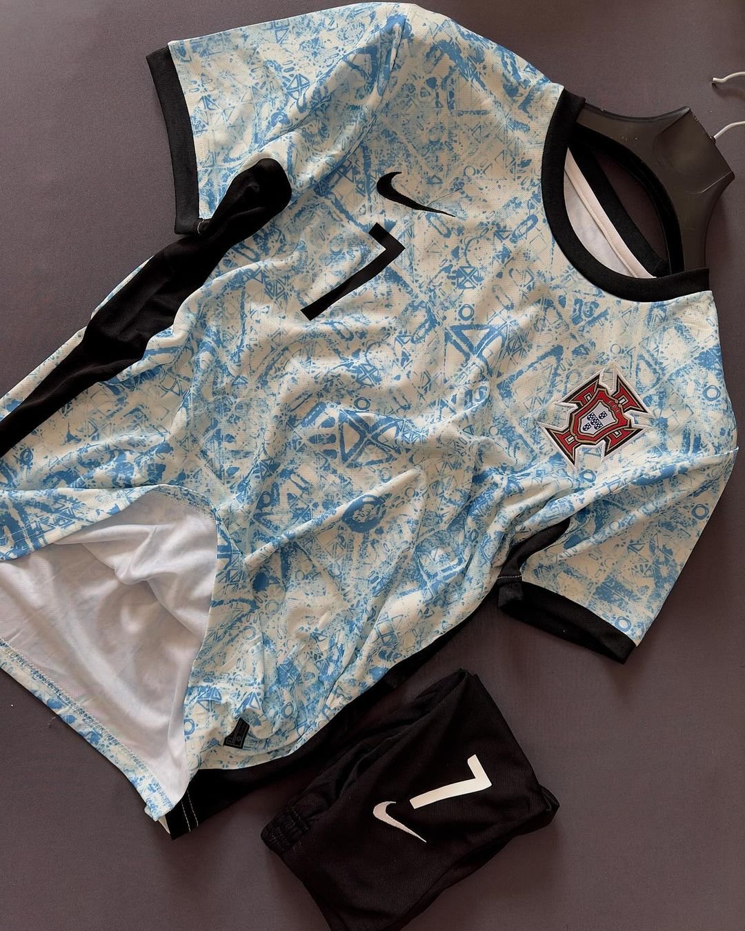 Portugal 2024 Away Set (With Shorts) Jerseys Jersey Nike Football Jerseys India Online