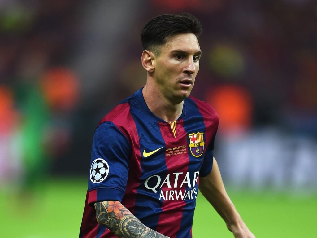 Barcelona Home Jersey – 2015 Champions League Final