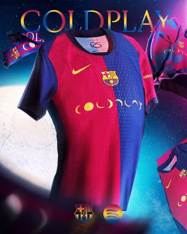 FC Barcelona x Coldplay Home Jersey
