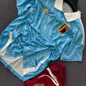 Belgium 2024 Away Set (With Blue Shorts) Jerseys Adidas Jersey Football Jerseys India Online
