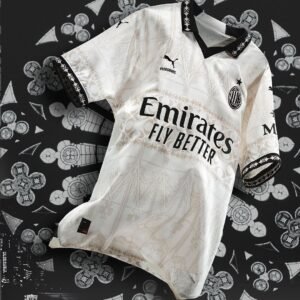 AC Milan X Pleasures 2023/24 Third Jersey (Player Version) Jersey Puma Football Jerseys India Online
