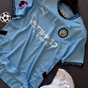 Manchester City 2024 Home Set (With Shorts) Jerseys Jersey Manchester City Puma Football Jerseys India Online