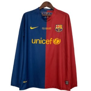 RETRO FC BARCELONA HOME 2008/09 FULL SLEEVES Football Jerseys India Online