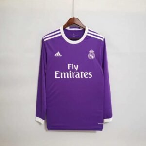RETRO FULL SLEEVES REAL MADRID AWAY 2016/17 Football Jerseys India Online