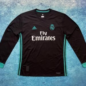 RETRO FULL SLEEVES REAL MADRID AWAY 2017/18 Football Jerseys India Online
