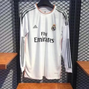 RETRO FULL SLEEVES REAL MADRID HOME 2013/14 Football Jerseys India Online