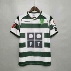 RETRO SPORTING LISBON HOME 2001/03 Football Jerseys India Online
