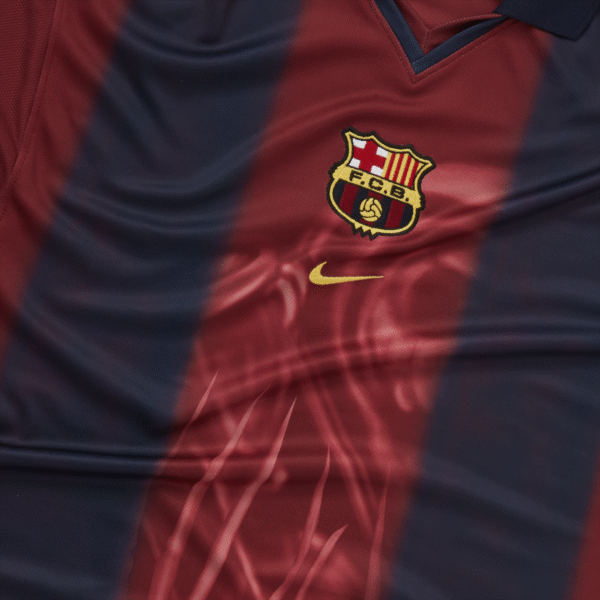 FC Barcelona x Travis Scott Retro 2001 Jersey (Player Version) - Image 2