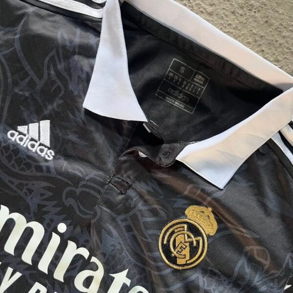 Real Madrid Black Dragon Jersey - Image 3