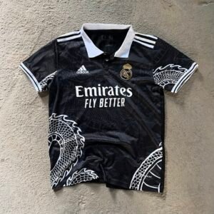 Real Madrid Black Dragon Jersey