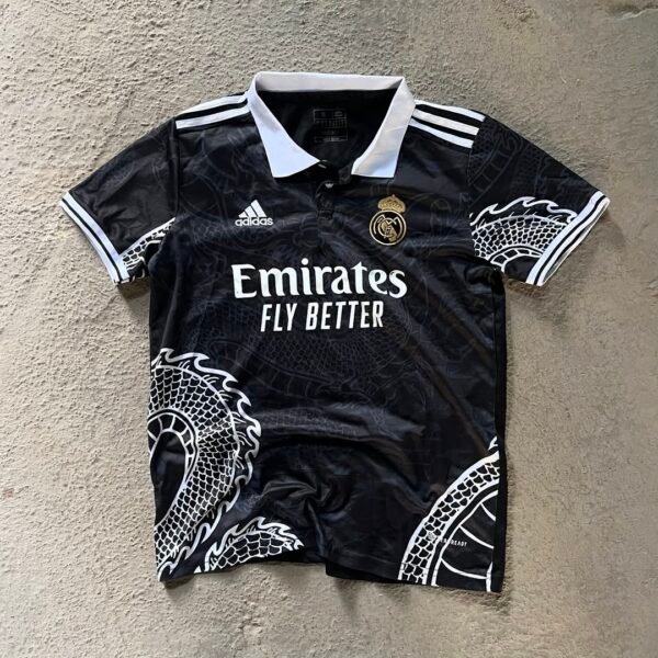 Real Madrid Black Dragon Jersey