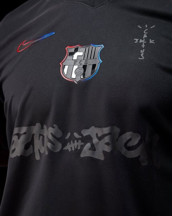 FC Barcelona x Travis Scott Away Jersey (Player Version) - Image 2