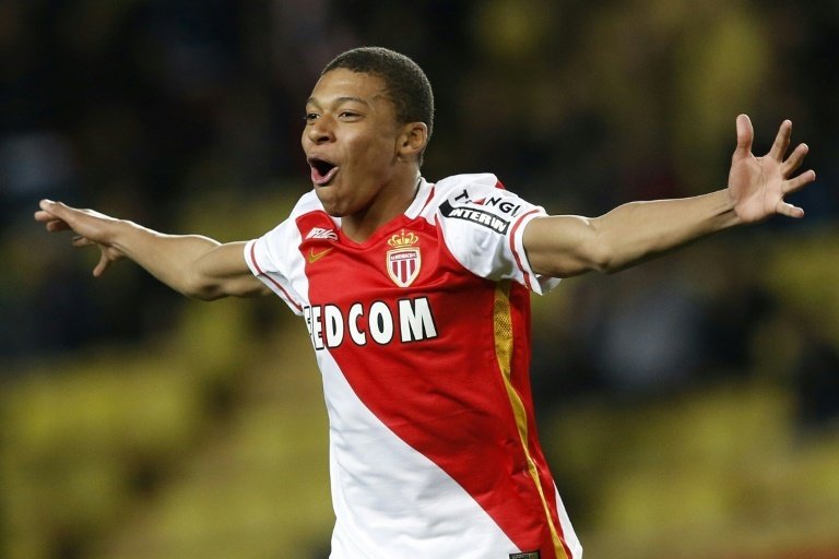 3. Monaco Home Mbappé Jersey – 2016-17 Champions League Run