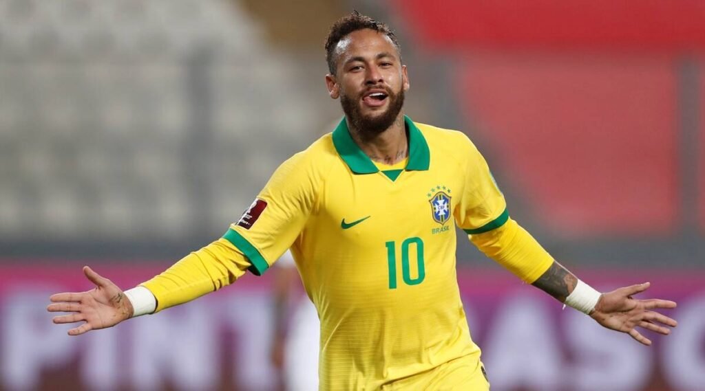 6. Brazil Home Neymar Kit – 2021 Copa America Final vs Argentina