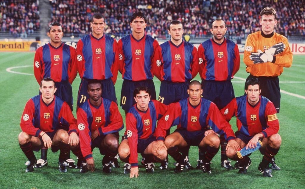 7. Barcelona 1997-1998 Home Kit