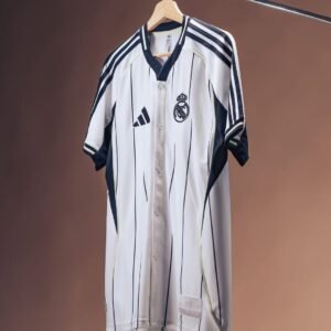 Real Madrid Special Edition Baseball-Inspired Jersey