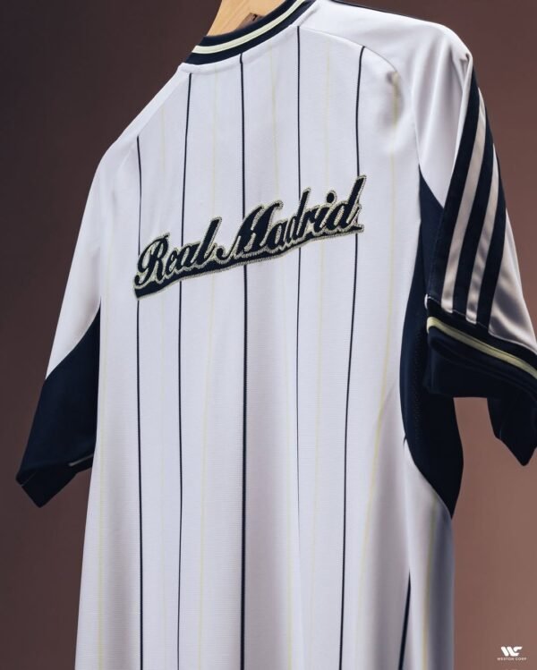 Real Madrid Special Edition Baseball-Inspired Jersey