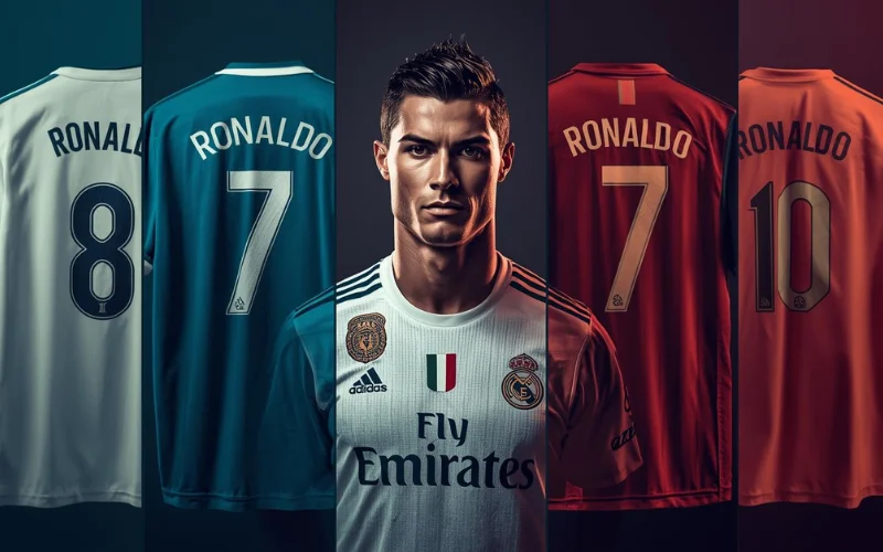 Top 10 Football Jerseys Ronaldo Wore in Iconic Matches