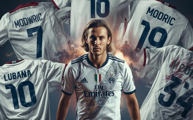 10 Most Iconic Football Kits Worn by Luka Modrić